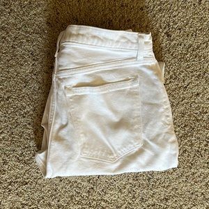 Abercrombie Ultra High Rise Cropped Jean